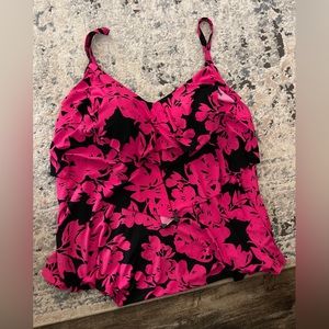 Aqua Green Women’s Plus Tankini Size 22